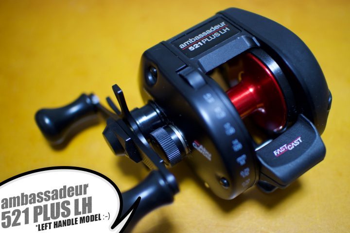 リール 940.AbuGarcia ambassadeur 521XLT PLUS LH